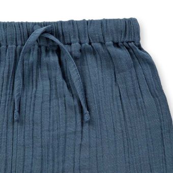 Baby Shorts, Modell CHARLIE, Blaugrau, Vorderansicht