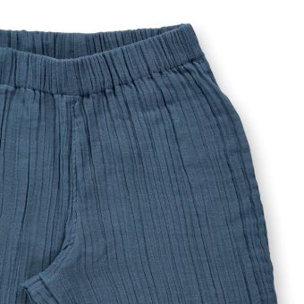 Mädchen Culotte, Modell LISANN, Blaugrau, Vorderansicht