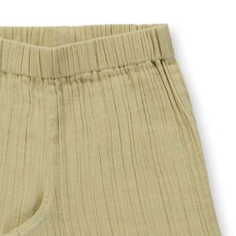 Mädchen Culotte, Modell LISANN, Helles Schilfgrün, Vorderansicht