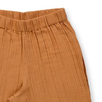 Mädchen Culotte, Modell LISANN, Karamellbraun, Vorderansicht