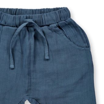 Kinder Hose, Modell LOKI, Blaugrau, Vorderansicht