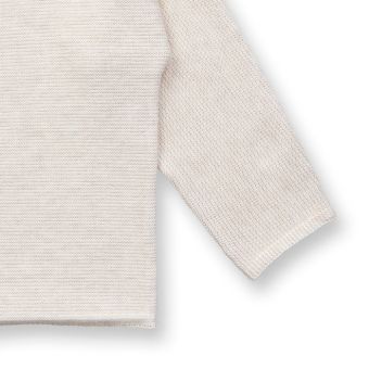 Baby Cardigan, Modell MAKO, Creme, Vorderansicht