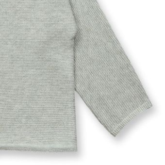 Baby Cardigan, Modell MAKO, Helles Salbeigrün, Vorderansicht

