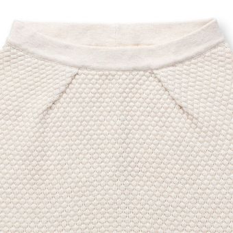 Baby Strickleggins, Modell PABLO, Creme, Vorderansicht