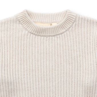 Kinder Strickpullover, Modell MARLEY, Creme, Vorderansicht