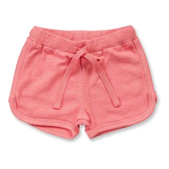 Mädchen Shorts, Modell ODA, Pfirsichrosa, Vorderansicht