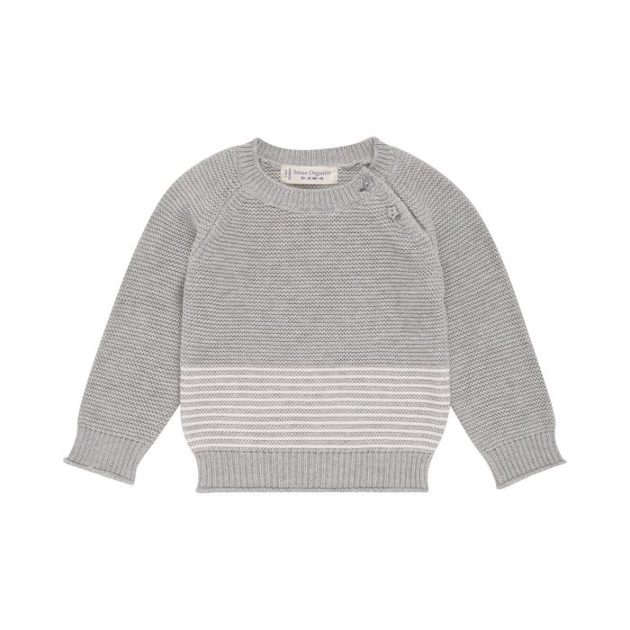 Baby Knitted Jumper grey, Victor