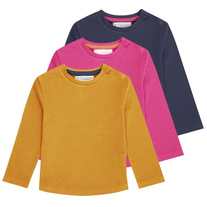 girls yellow long sleeve shirt