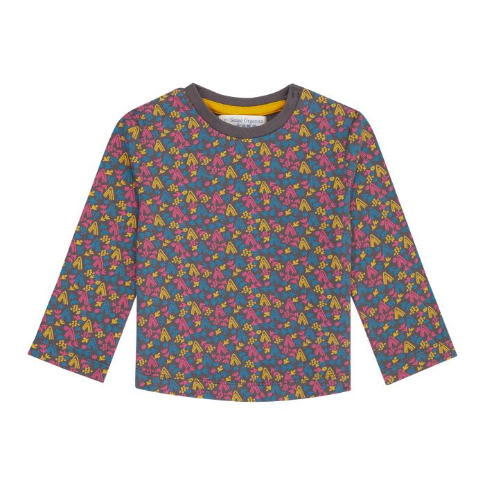 Baby Shirt with Flowers Arlena