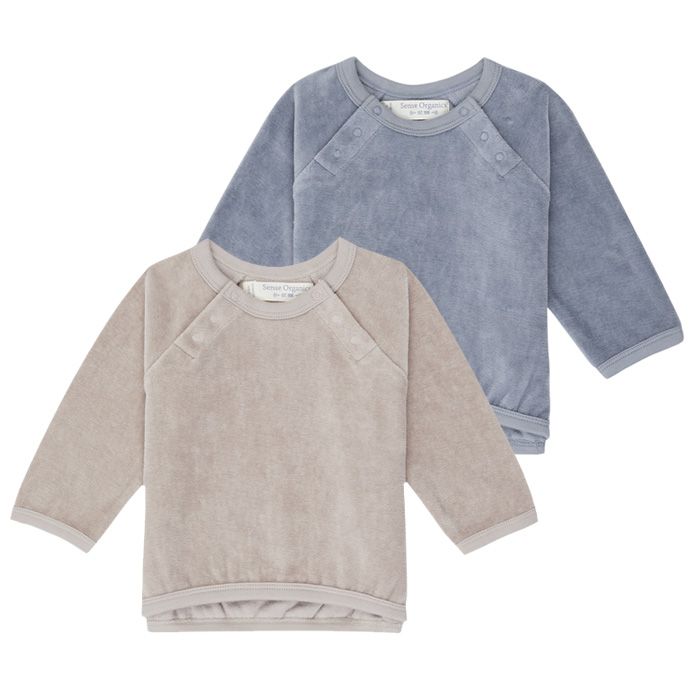 Baby Nicki Pullover, Janne, Available in colours: stone blue or taupe

