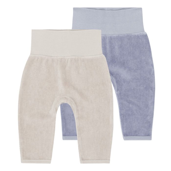 Baby Pant, Aki, in stone blue or taupe
