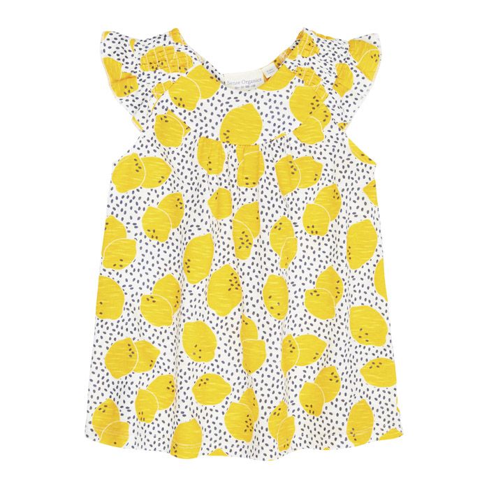 Mimi Baby Kleid Zitrone