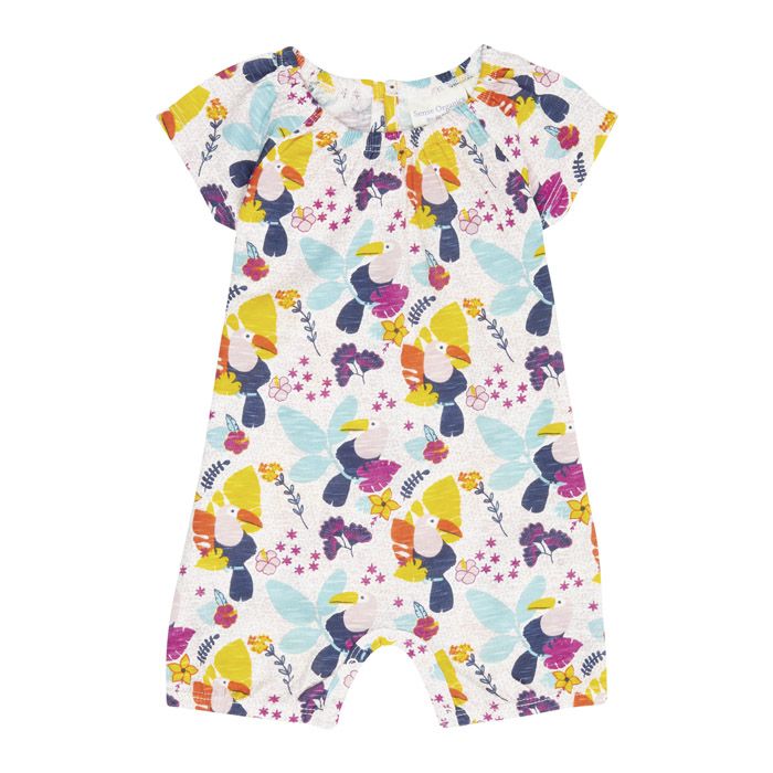 Lua Baby Playsuit Papagei
