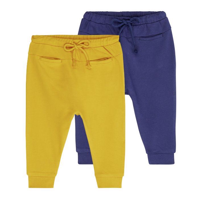 Candy Baby Jogger Pants in Navy and Curry both