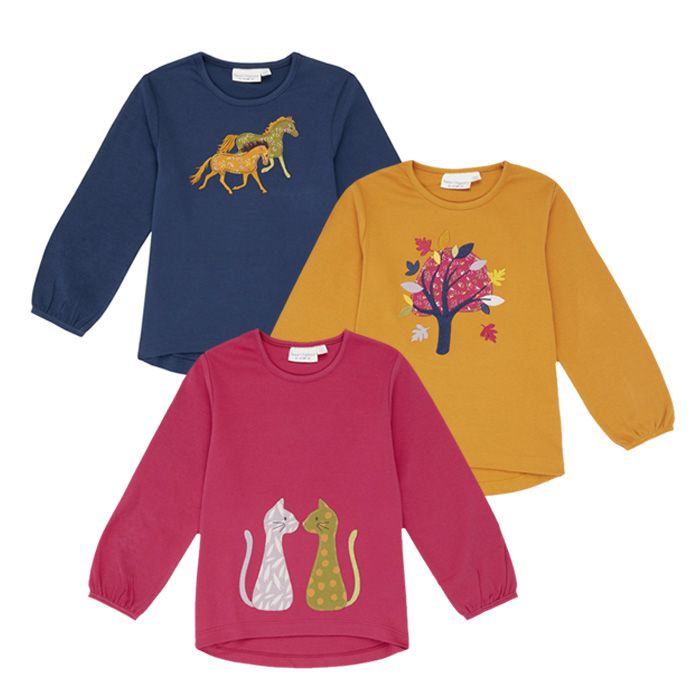 Mädchen Langarmshirt / NAEMI / alle