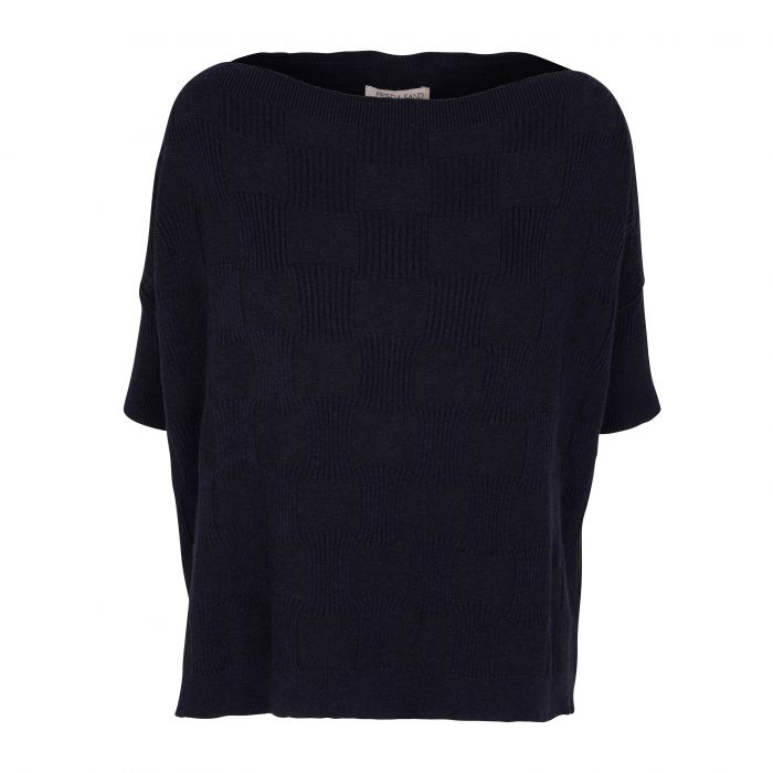 Ada_Knitted Top_navy