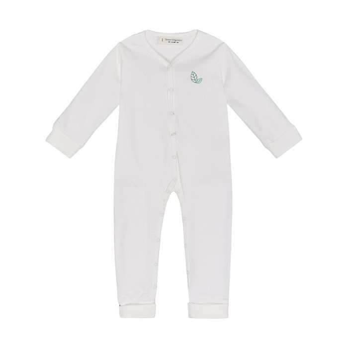 8880721-Yari Baby natural Sleepsuit with mitten-Sense Organics