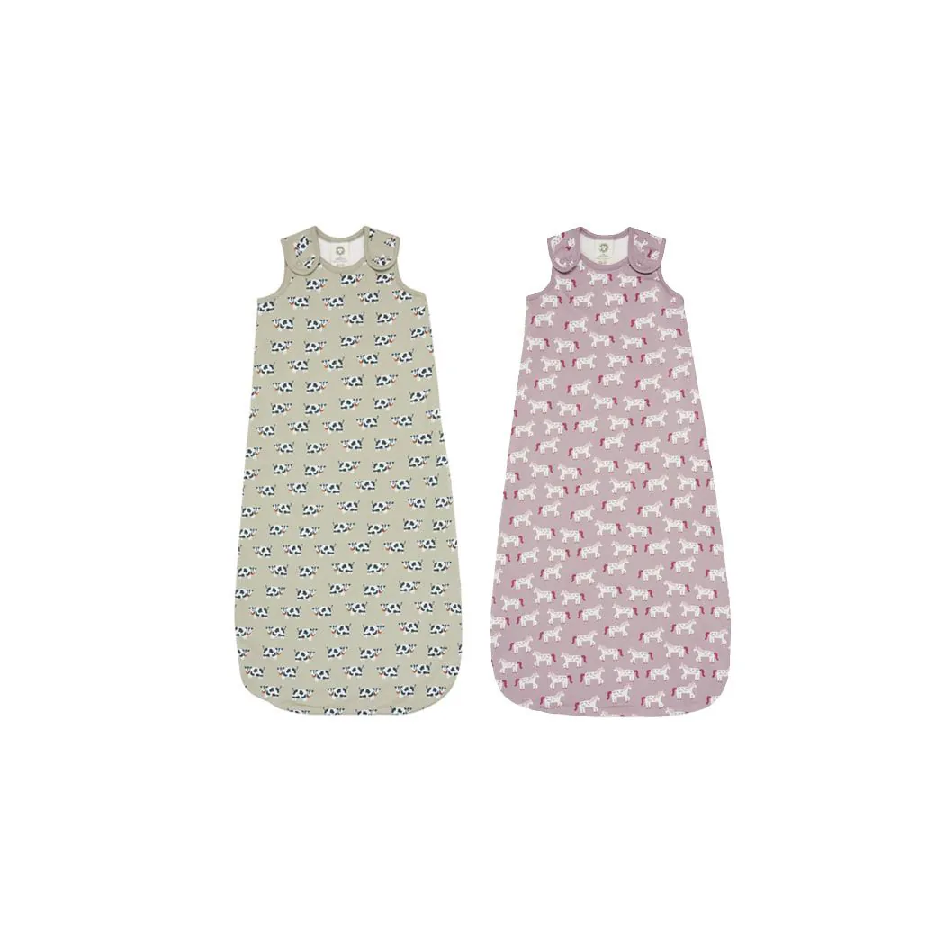 Organic cotton baby sleeping bag YMER SENSE ORGANICS
