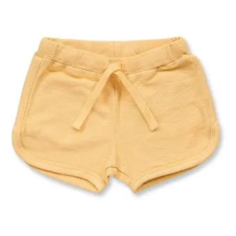 Mädchen Shorts, Modell ODA, Butterblumengelb, Vorderansicht