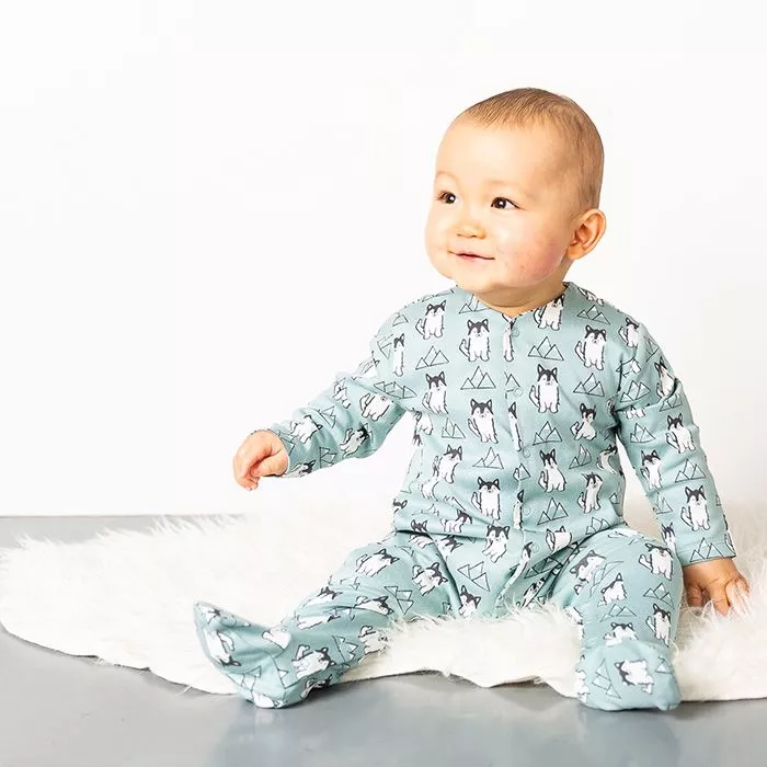 Baby Romper Ysior with Feet Sense Organics