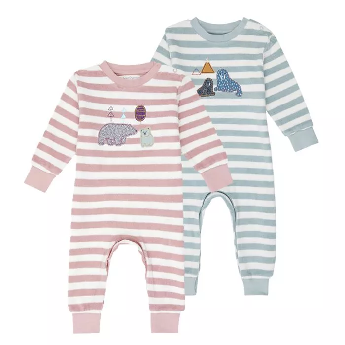 Baby Overall in Terry Viktor made from Fairtrade Cotton Sense Organics