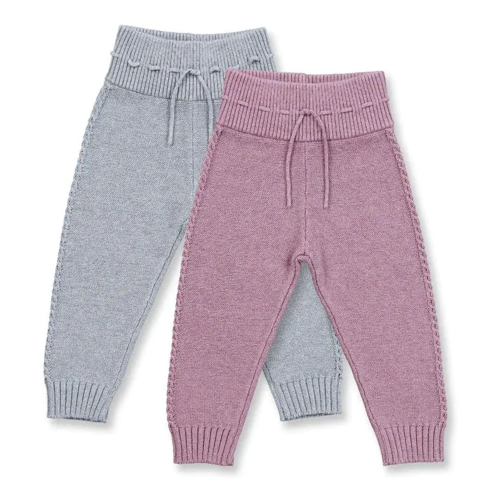 Sustainable baby knit leggings model ETENIA SENSE ORGANICS