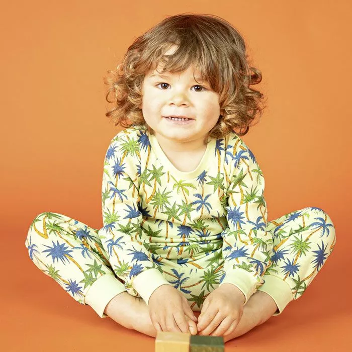 Children s pajama Long John for girls and boys Sense Organics
